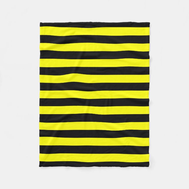 Couverture noire et jaune d'ouatine de motif de (Devant)
