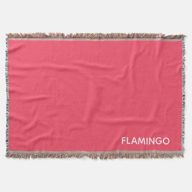 Couverture Nom de couleur rose Flamant rose (Devant)