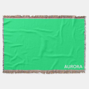 Couverture Nom de couleur verte Aurora