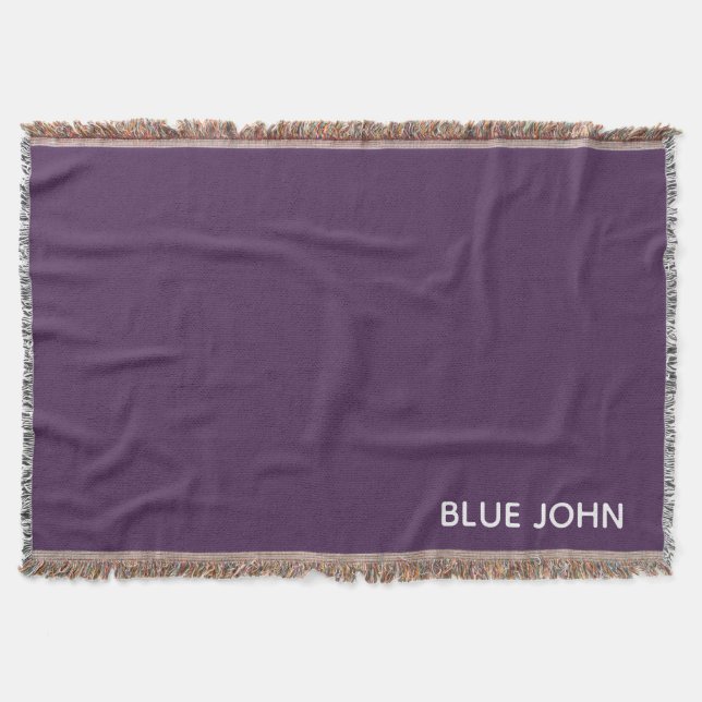 Couverture Nom de la couleur violette de Blue John (Devant)