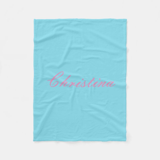Couverture nommée faite sur commande simple (Devant)