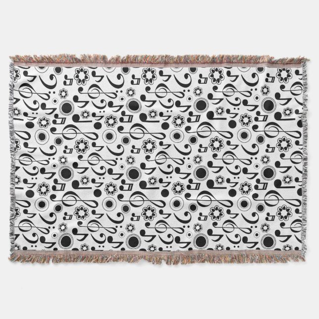 Couverture Notes musicales et cadeaux de musicien Clefs (Devant)