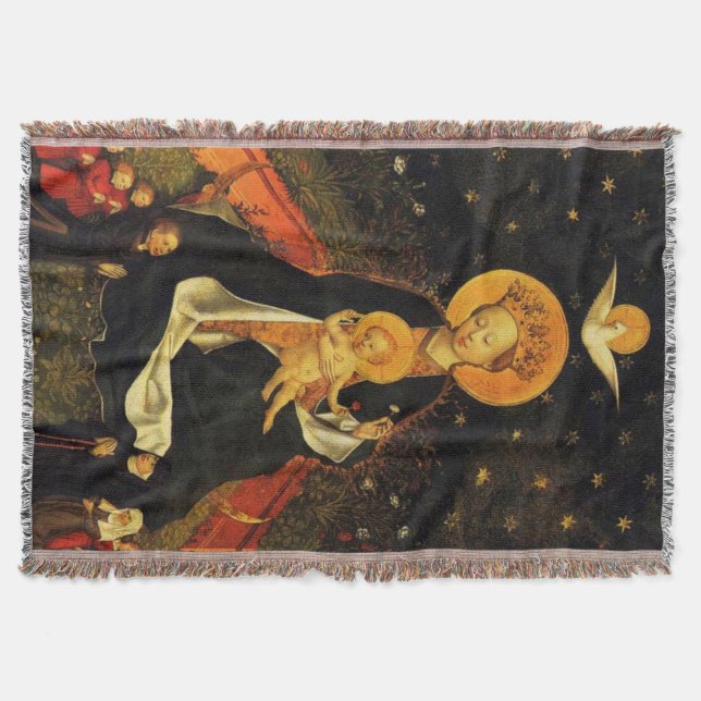 Couverture Notre-Dame Vierge Marie de la Lune de Croissant (Devant)