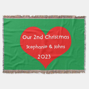 Couverture Notre deuxième Noël Ensemble Cute Red Heart 2023