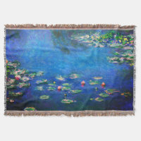 Nymphéas vintage par Claude Monet