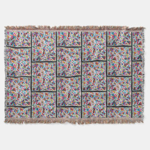 Couverture Oaxaca Mexique Boho ethnique hispanique maya