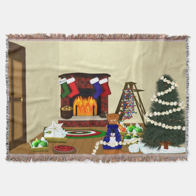 Couverture Oliver Décore pour Noël (Devant)