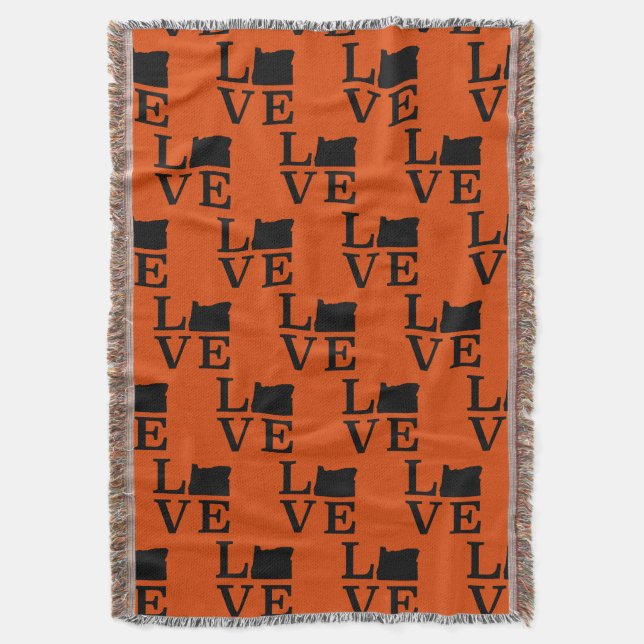 Couverture Oregon LOVE Black (devant Vertical)