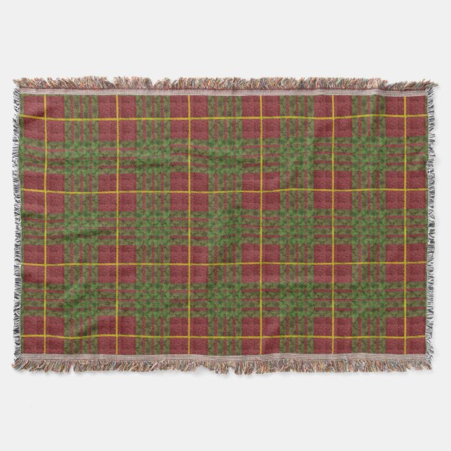Couverture Pacifique Nord-Ouest Tartan (Devant)