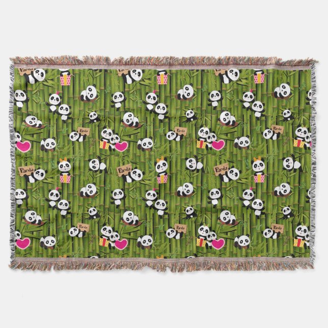 Couverture Panda's Pattern 2 (Devant)