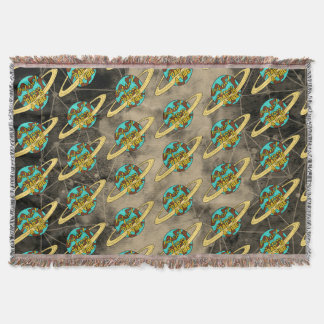 Couverture Papa, vibe Throw Blanket