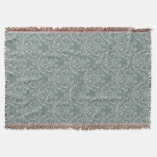 Couverture Papier peint floral vert