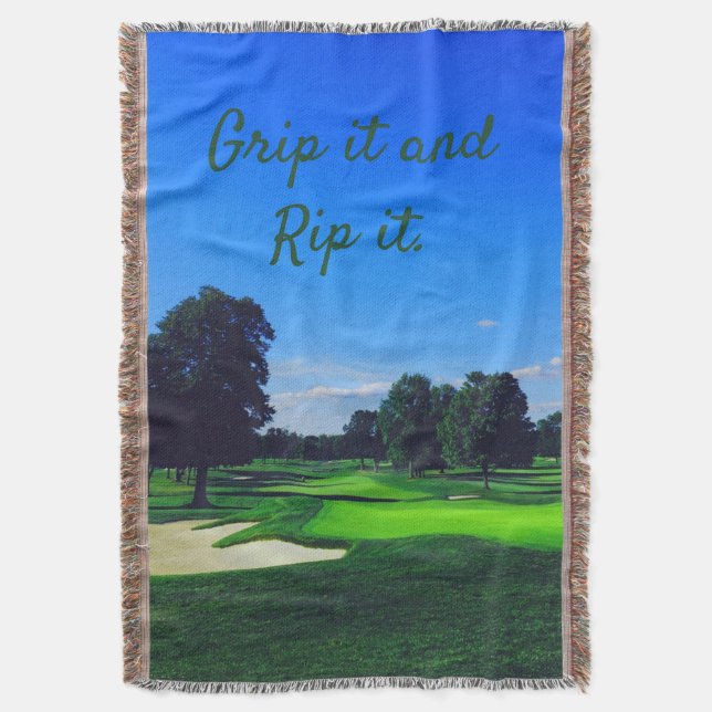 Couverture Parcours de golf Grip it et Rip it (devant Vertical)