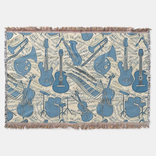 Couverture Partition Musique et instruments Blue/Ivory ID481 (Devant)
