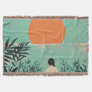 Couverture Paysage Abstrait de Boho (22)
