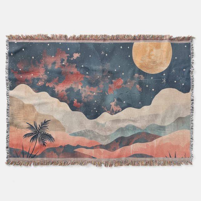 Couverture Paysage Abstrait de Boho (24) (Devant)