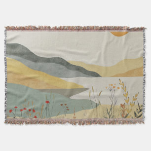 Couverture Paysage Abstrait de Boho (25)