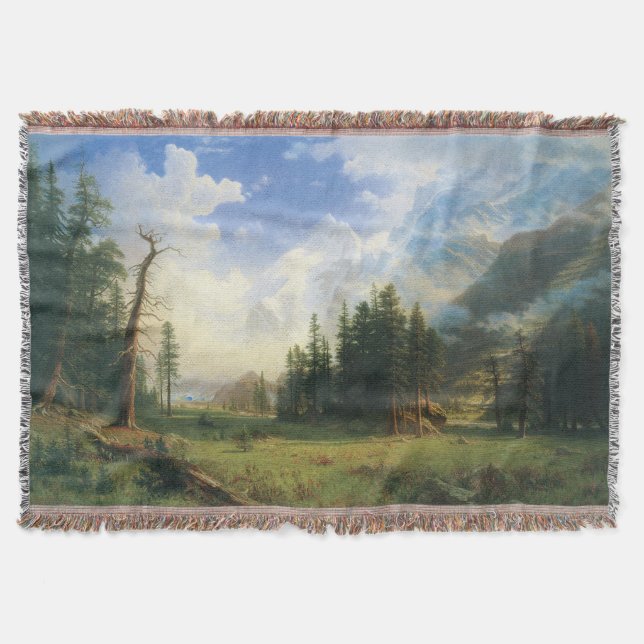 Couverture Paysage de montagne par Albert Bierstadt (Devant)