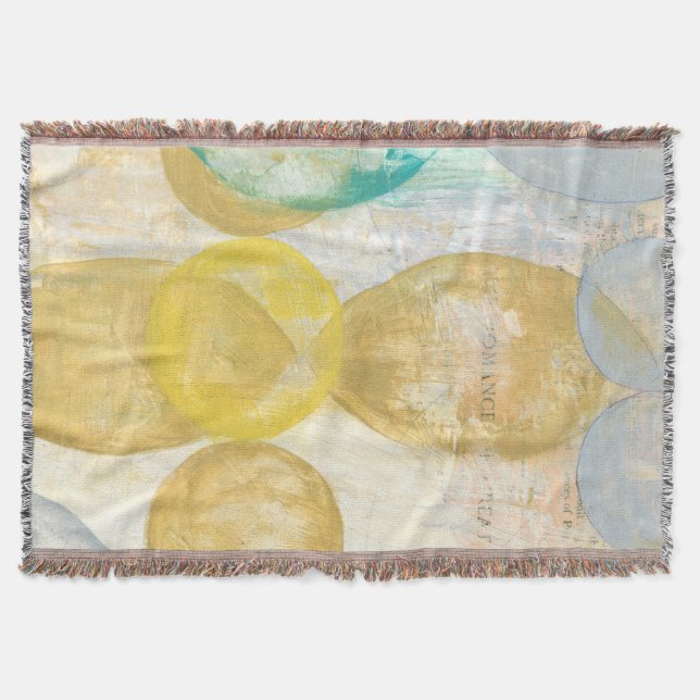 Couverture Peinture Abstraite moderne sur papier journal (Devant)