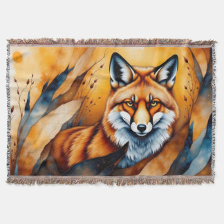 Couverture Peinture de renard d'automne