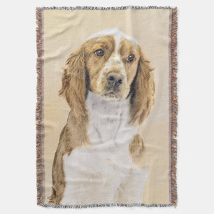 Couverture Peinture de Welsh Springer Spaniel - Art canin ori