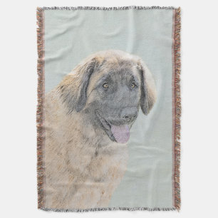 Couverture Peinture Leonberger - Joli art original chien