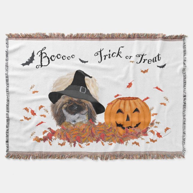Couverture Pekingese Lot Blanche (Devant)
