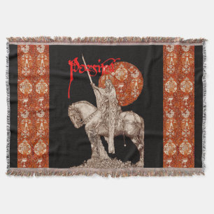 Couverture PERCEVAL LÉGENDE /QUÊTE DU SAINT GRAIL Noir Rouge