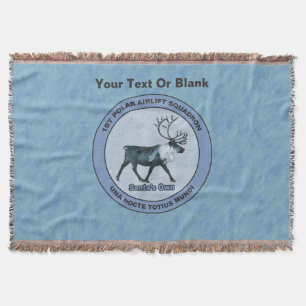 Couverture Père Noël 1er Polar Airlift Sqdn - Subduit