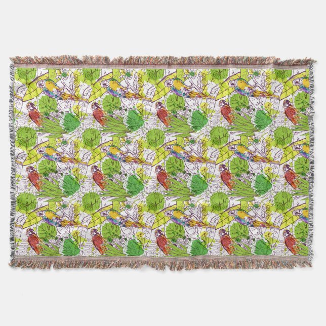Couverture Perroquets tropicaux (Devant)