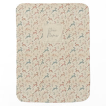 Couverture personnalisable pour bébé avec un motif