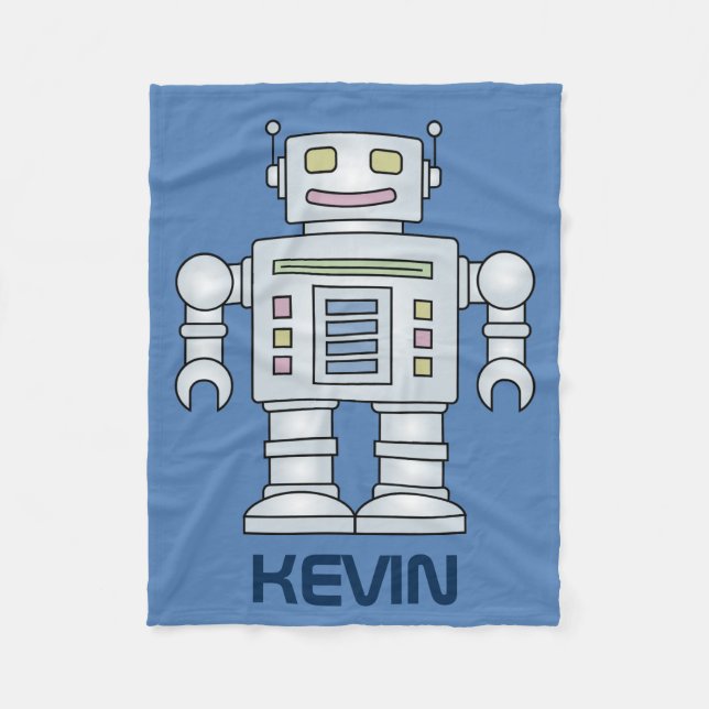 Couverture personnalisée d'ouatine de robot de (Devant)
