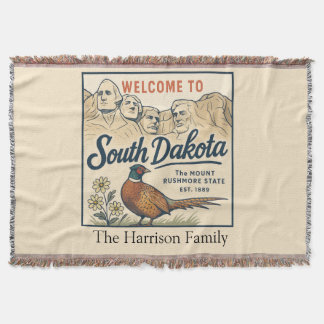 Couverture personnalisée du Dakota du Sud