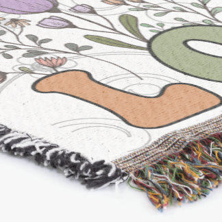 Couverture personnalisée Lola, Cadeau pour grand-m
