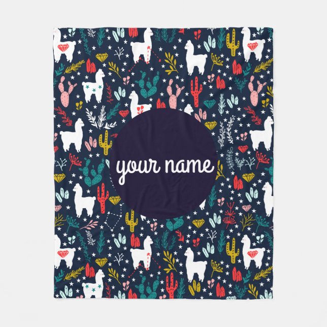 Couverture personnalisée par alpaga (Devant)