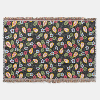 Couverture Pétales vintages multicolores