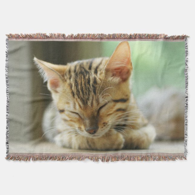 Couverture Petit bébé de sommeil Kitty (Devant)