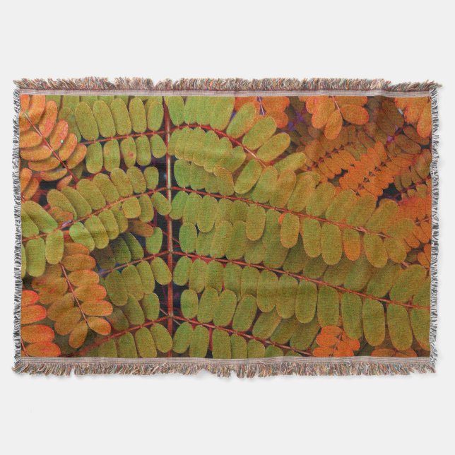 Couverture Petit Motif Feuille (Devant)