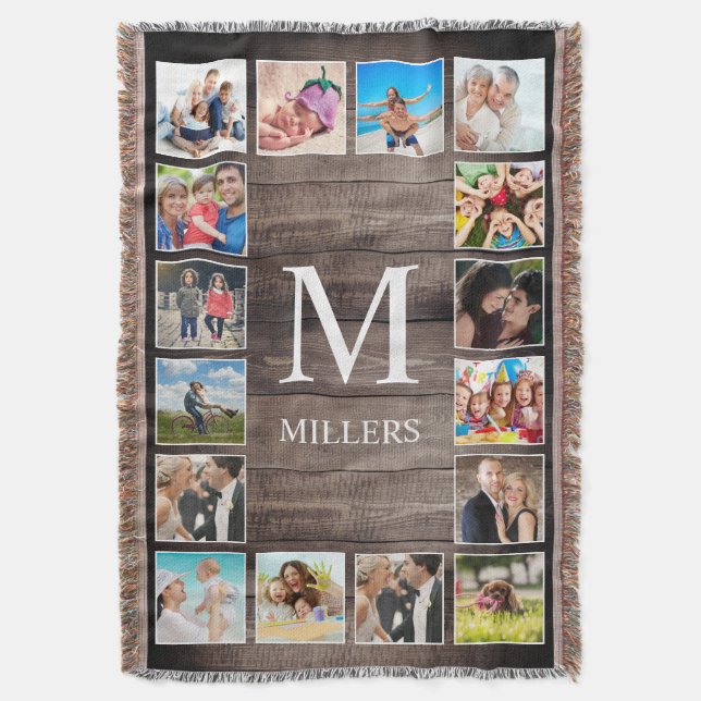 Couverture Photo de Custom Collage Rustic Farmhouse Family (devant Vertical)