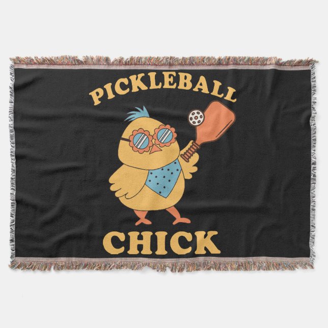Couverture Pickleball Chick - rétro (Devant)