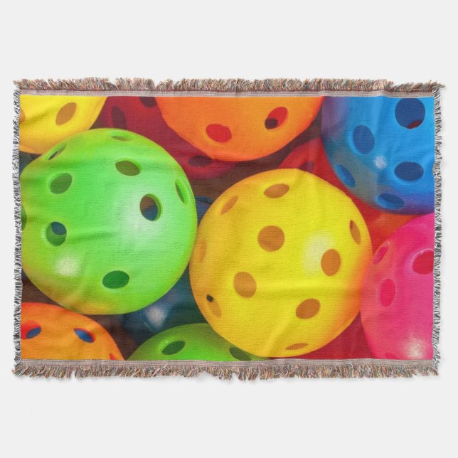 Couverture Pickleball coloré (Devant)