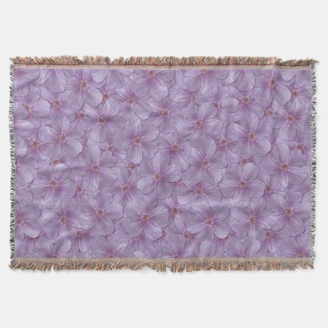 Couverture Pineywoods Geranium Motif sans soudure (Devant)
