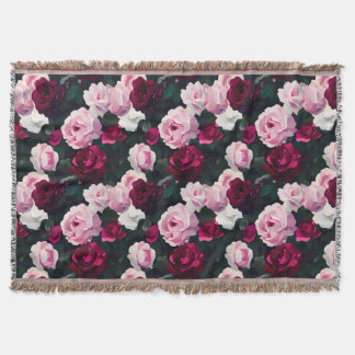 Couverture Pink and Red Painted Roses