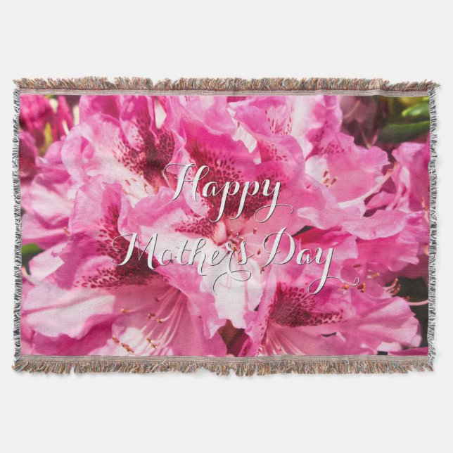 Couverture Pink Floral Bliss - Fête des Mères personnalisée (Devant)