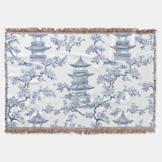 Couverture PixDezine Pagodes Fleurs de Cerisier Chinoiserie B