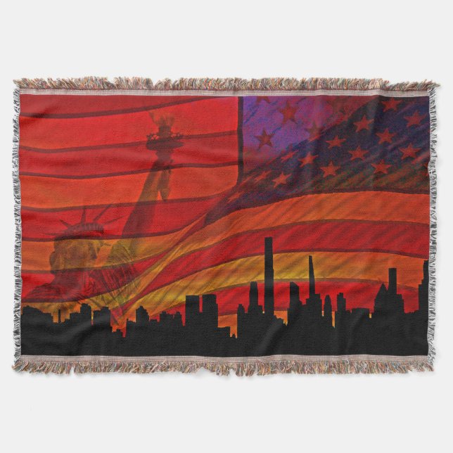 Couverture Plaid de jet (Devant)