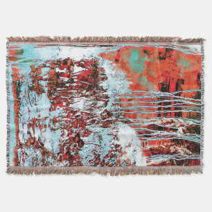 Couverture Plaid de jet – Corrosion Pulse