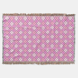 Couverture Plaid rose