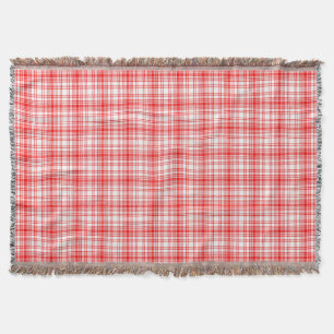 Couverture Plaid rouge