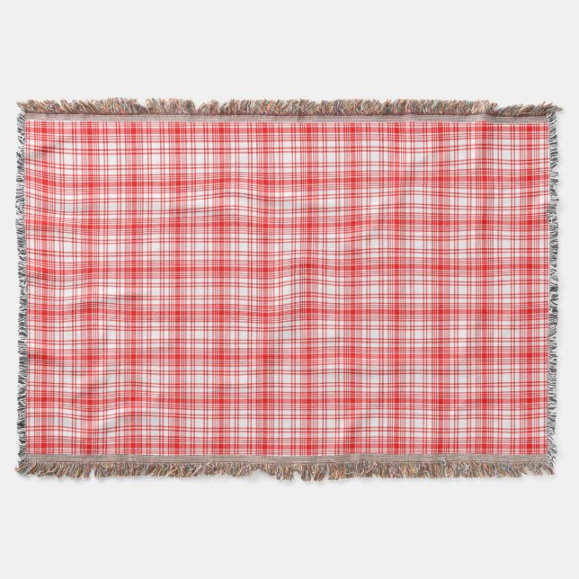 Couverture Plaid rouge (Devant)